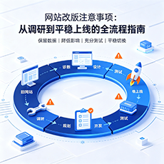 郑州建站-网站改版注意事项：从调研到平稳上线的全流程指南