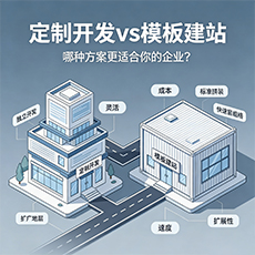 郑州建站-定制开发vs模板建站:哪种方案更适合你的企业?