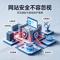 郑州建站-网站安全不容忽视:常见威胁与基础防护策略