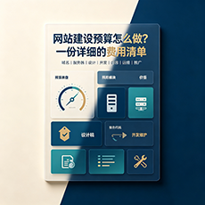 郑州建站-网站建设预算怎么做?一份详细的费用清单