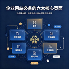 郑州建站-企业网站必备的六大核心页面