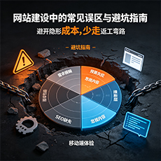郑州建站-网站建设中的常见误区与避坑指南
