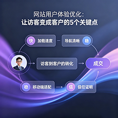 二七建站-网站用户体验优化：让访客变成客户的5个关键点